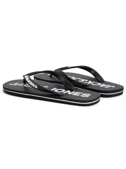 Jack & Jones Japonki Jfwlogo 12169407 Czarny Rozmiar 40/41