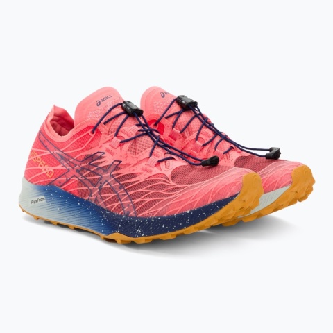 Buty do biegania damskie ASICS Fujispeed papaya/indigo blue Rozmiar 35.5