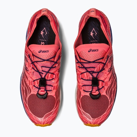 Buty do biegania damskie ASICS Fujispeed papaya/indigo blue Rozmiar 35.5