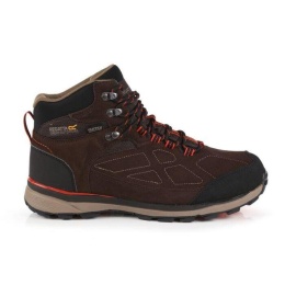 Buty męskie trekkingowe REGATTA SAMARIS SUEDE wodoodporne brązowe r. 41
