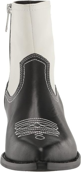 DKNY Women's Lukas-Cowboy Booties Combat kozaki Rozmiar 37 Skóra naturalna