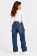 GUESS Kids Jeansy Dziewczęce Straight Fit Niebieskie Denim Rozm. 24 / EU 24