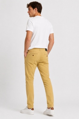 GUESS Marciano Męskie spodnie chino beżowe – rozmiar 54 – nowe z metką