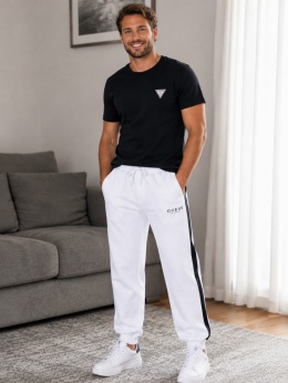 GUESS Męskie spodnie dresowe Jogger białe rozmiar XXL