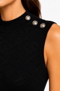 GUESS Paula All Over G Logo Dress Czarna Sukienka Mini Dopasowana Logo R. S Nowa