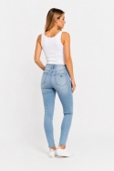 GUESS Tamara Sculpt High Rise Skinny Jeans Damskie – Jasny Denim – W27/L29