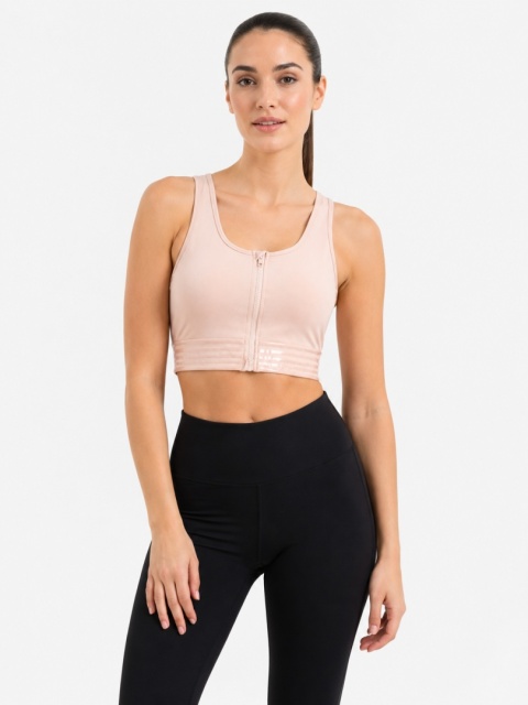 GUESS VEDA ACTIVE TOP – damski top sportowy z zamkiem rozmiar L