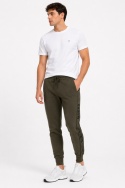 GUESS – spodnie dresowe jogger z logo rozmiar XXL
