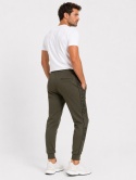 GUESS – spodnie dresowe jogger z logo rozmiar XXL