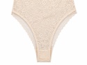 Guess Belle LS Body Koronkowe Nude Beżowe Długi Rękaw Rozmiar L