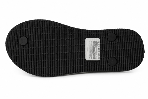 Havaianas Japonki Damskie Czarne z Paskiem na Piętę – Rozmiar 39