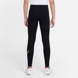 Legginsy Dziewczęce Nike Sportowe Dopasowane Bawełna DD6278-010 L 146-156