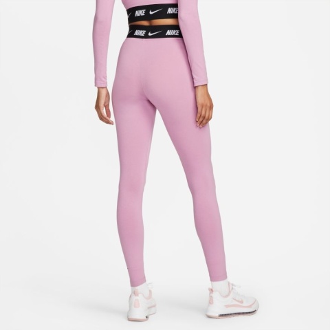 Nike Damskie legginsy z wysokim stanem Nike Sportswear Club - Fiolet M