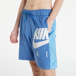 Spodenki męskie Nike Air French Terry denim turqoise/white/black L