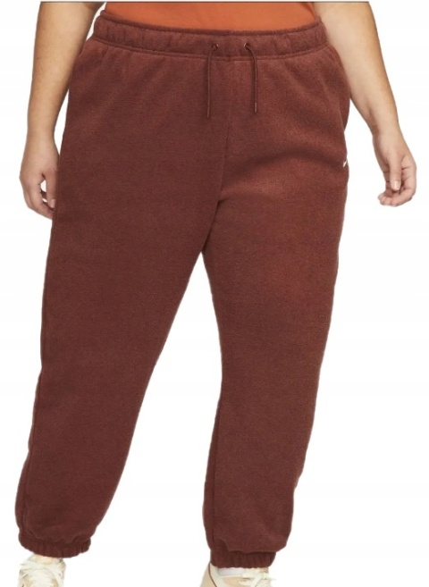 Spodnie Damskie Nike NSW Plush DM9200-273 Plus Size Rozmiar 1X