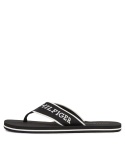 Tommy Hilfiger Japonki Im Mono Hilfiger Beach Sandal FM0FM04862 Czarny rozmiar 43