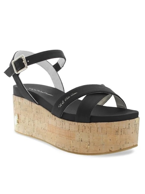 U.S Polo Assn Sandały Loren LOREN002 Czarny rozmiar 40
