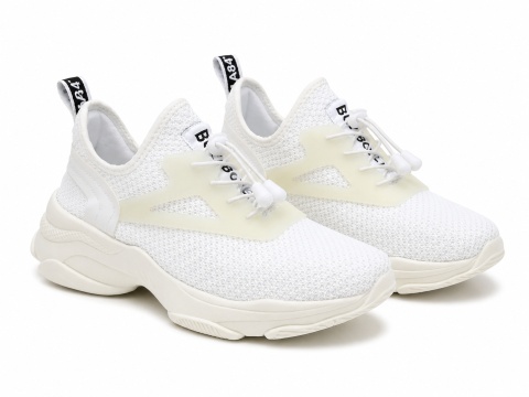 Bullboxer – białe sneakersy damskie chunky, rozmiar 40