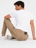 GUESS 1981 Hunter Cargo Pants – męskie spodnie cargo W30 L31 beżowe