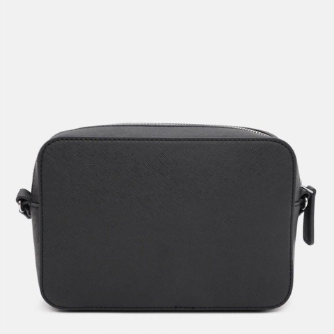 GUESS CZARNA KLASYCZNA TOREBKA Z LOGO I REGULOWANYM PASKIEM 12x6,5x20