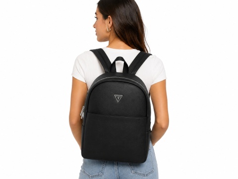 Guess Keghart Backpack HMKEGHP2506 Czarny Plecak Miejski Laptop