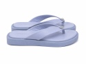 Klapki damskie Inuovo Light Blue skórzane japonki Skóra naturalna rozmiar 36