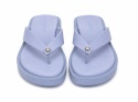 Klapki damskie Inuovo Light Blue skórzane japonki Skóra naturalna rozmiar 36