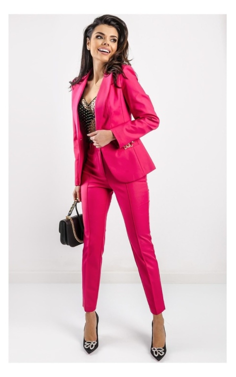 MARYNARKA MARCIANO GUESS TALIOWANA FUKSJA rozmiar 42