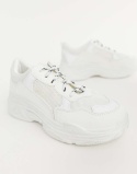 MISSGUIDED CHUNKY TRAINERS BIAŁE SPORTOWE PLATFORMA ROZM 41