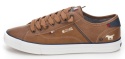 Mustang Shoes – męskie sneakersy/trampki brązowe, rozmiar 47