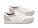 NEXT Signature Skórzane Sneakersy Damskie Białe Skóra Naturalna Rozmiar 40