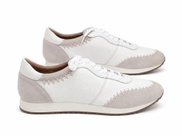 NEXT Signature Skórzane Sneakersy Damskie Białe Skóra Naturalna Rozmiar 40