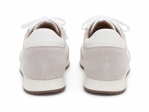 NEXT Signature Skórzane Sneakersy Damskie Białe Skóra Naturalna Rozmiar 40