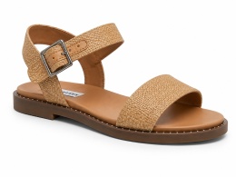 Steve Madden Tesa – damskie sandały z rafii, beżowe, rozmiar 40