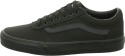 Vans Mężczyźni Ward Canvas Buty Sportowe, Czarny Rozmiar 40,5