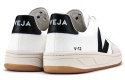 Veja V-12 B-Mesh 'White Black'UNISEX'S Rozmiar 38 Skóra NATURALNA