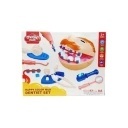 CIASTOLINA ZESTAW- DENTYSTA 10 Plastelin
