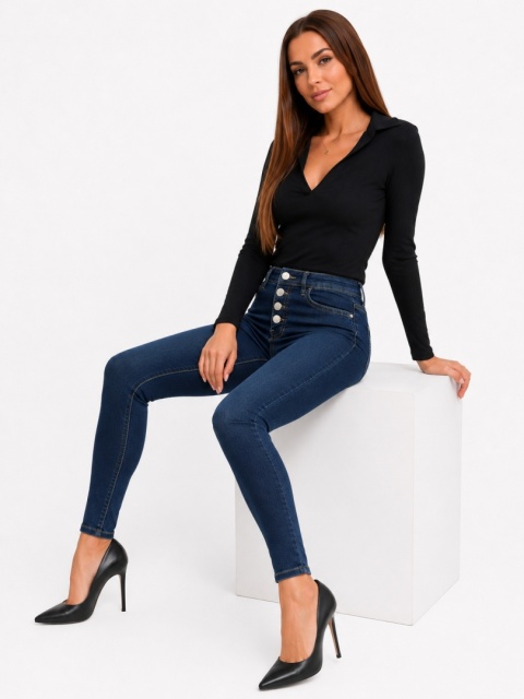 GUESS Fenice High Rise Skinny – Damskie Jeansy – Rozmiar 34