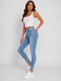 GUESS High Rise Skinny Fenice – damskie jeansy z wysokim stanem, jasny denim, W24 L29