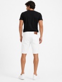 GUESS Sonny Short Białe Szorty Jeansowe Stretch Logo AGHW r. L
