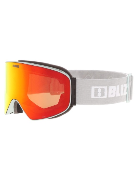 Gogle Bliz Flow Matte Light Grey - Brown