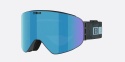 Gogle Bliz Flow matt grey frame smoke with ice blue