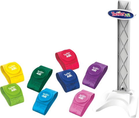 Hasbro Gaming Gra imprezowa Twister Air, F8158 zrecznosciowa, aplikacja