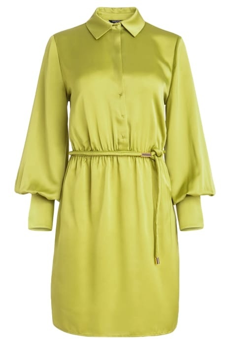 MARCIANO by GUESS Petra Dress – zielona sukienka koszulowa z paskiem, rozm. 38