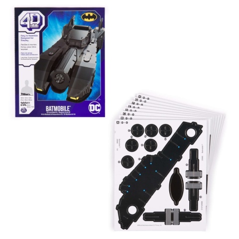 PUZZLE 4D BUILD BATMAN BATMOBILE