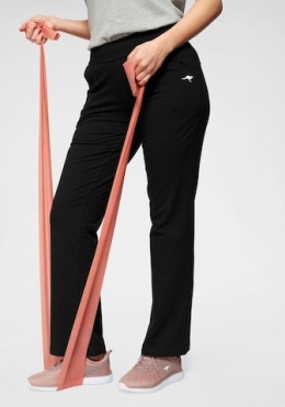 Produkt KangaROOS damskie spodnie dresowe joggery czarne rozmiar S