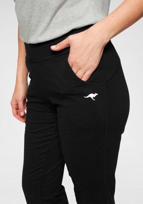 Produkt KangaROOS damskie spodnie dresowe joggery czarne rozmiar S