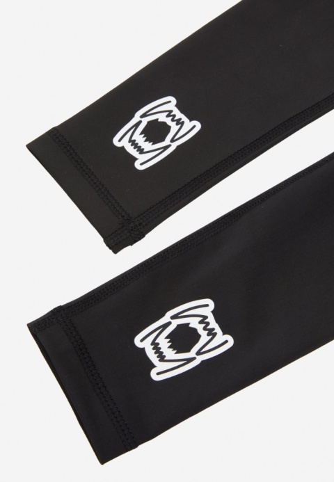Puma HOOPS TEAM ARM SLEEVES - Leg warmers - black rozmiar L