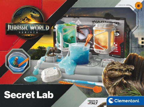 Zestawy kreatywne Laboratorium Jurassic World Clementoni